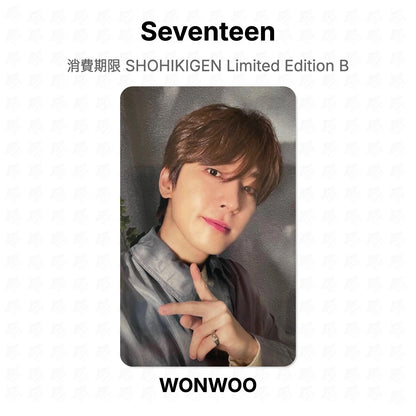 Seventeen 消費期限 SHOHIKIGEN Limited Edition B Official Photocard