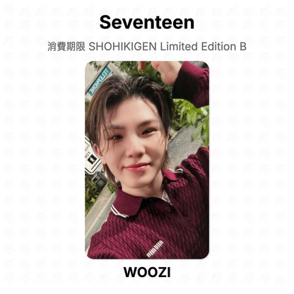 Seventeen 消費期限 SHOHIKIGEN Limited Edition B Official Photocard
