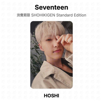 Seventeen 消費期限 SHOHIKIGEN Standard Edition Official Photocard