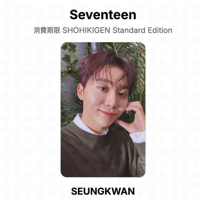 Seventeen 消費期限 SHOHIKIGEN Standard Edition Official Photocard