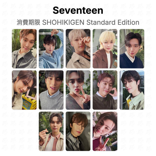 Seventeen 消費期限 SHOHIKIGEN Standard Edition Official Photocard