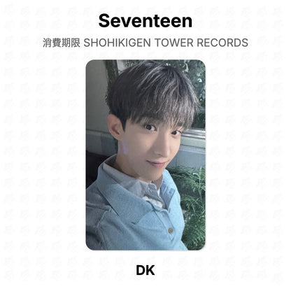 Seventeen 消費期限 SHOHIKIGEN TOWER RECORDS Offizielles Fotokarte