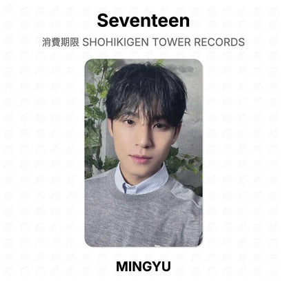 Seventeen 消費期限 SHOHIKIGEN TOWER RECORDS Offizielles Fotokarte