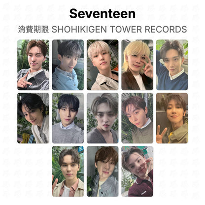 Seventeen 消費期限 SHOHIKIGEN TOWER RECORDS Offizielles Fotokarte