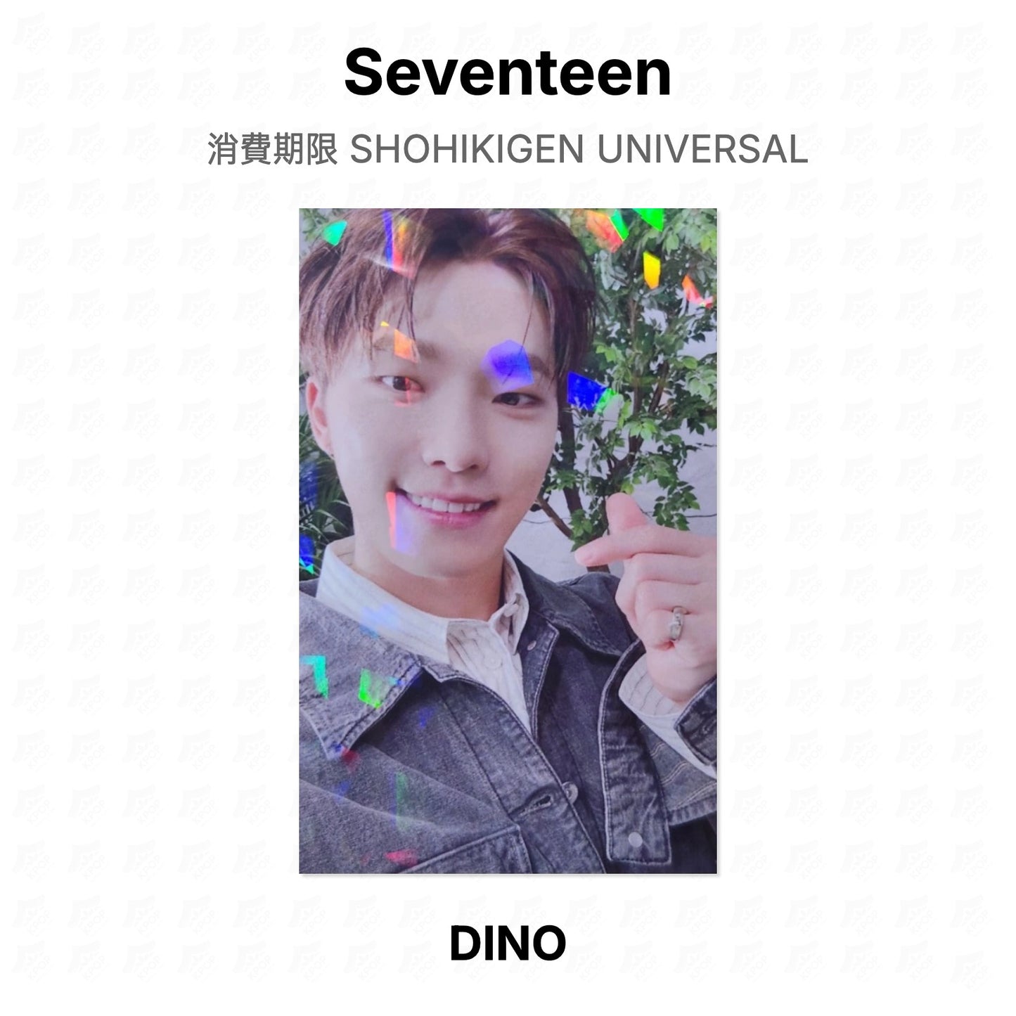 Seventeen 消費期限 SHOHIKIGEN UNIVERSAL Official Photocard