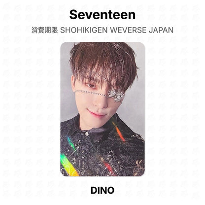 Seventeen Haltbarkeitsdatum SHOHIKIGEN WEVERSE JAPAN Offizielle Fotokarte