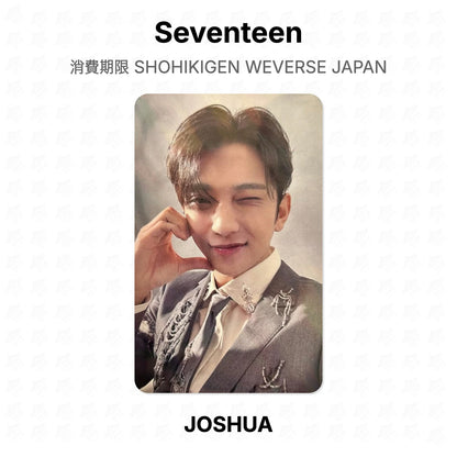 Seventeen Haltbarkeitsdatum SHOHIKIGEN WEVERSE JAPAN Offizielle Fotokarte