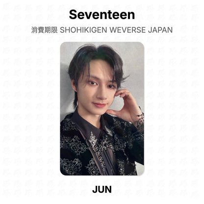 Seventeen Haltbarkeitsdatum SHOHIKIGEN WEVERSE JAPAN Offizielle Fotokarte