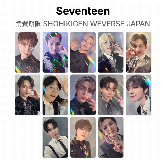 Seventeen 消費期限 SHOHIKIGEN WEVERSE JAPAN Official Photocard