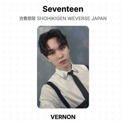 Seventeen Haltbarkeitsdatum SHOHIKIGEN WEVERSE JAPAN Offizielle Fotokarte