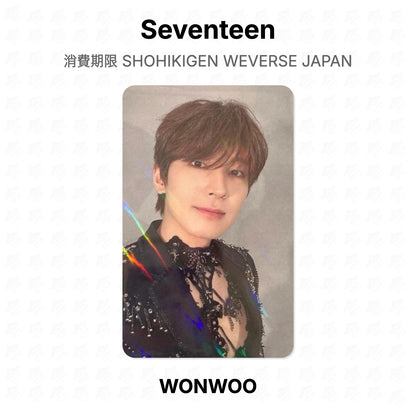 Seventeen Haltbarkeitsdatum SHOHIKIGEN WEVERSE JAPAN Offizielle Fotokarte