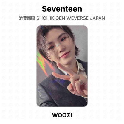 Seventeen Haltbarkeitsdatum SHOHIKIGEN WEVERSE JAPAN Offizielle Fotokarte