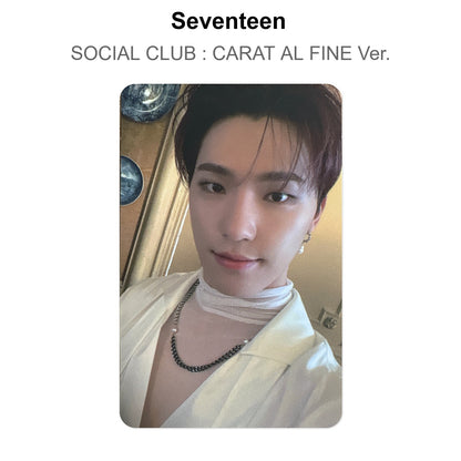 Seventeen SOCIAL CLUB : CARAT AL FINE Ver. Official Photocard
