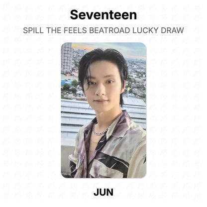 Seventeen SPILL THE FEELS BEATROAD LUCKY DRAW Official Photocard