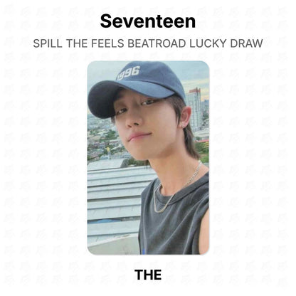 Seventeen SPILL THE FEELS BEATROAD LUCKY DRAW Official Photocard