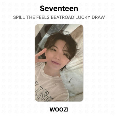 Seventeen SPILL THE FEELS BEATROAD LUCKY DRAW Official Photocard