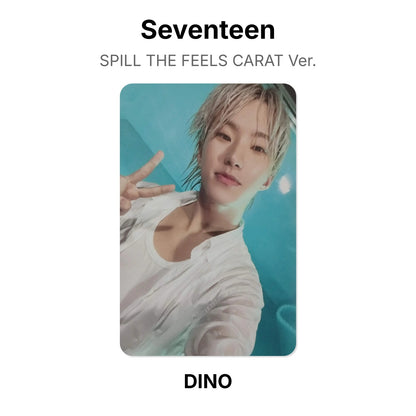 Seventeen SPILL THE FEELS CARAT Ver. Official Photocard