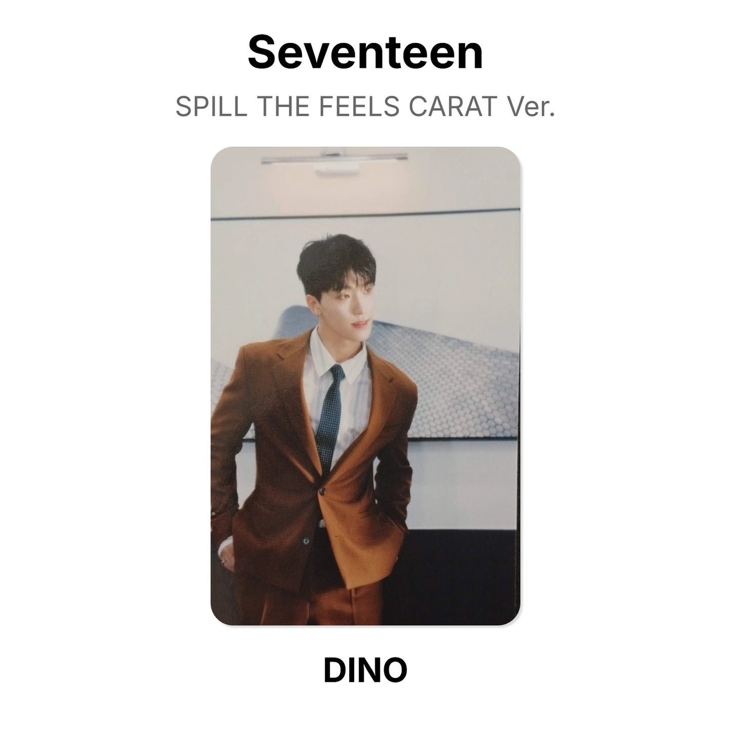 Seventeen SPILL THE FEELS CARAT Ver. Official Photocard