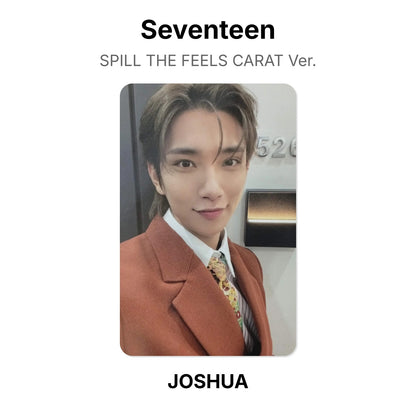 Seventeen SPILL THE FEELS CARAT Ver. Official Photocard