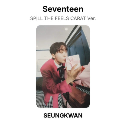 Seventeen SPILL THE FEELS CARAT Ver. Official Photocard