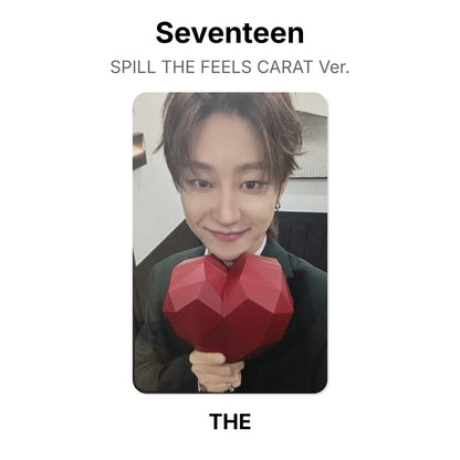 Seventeen SPILL THE FEELS CARAT Ver. Official Photocard