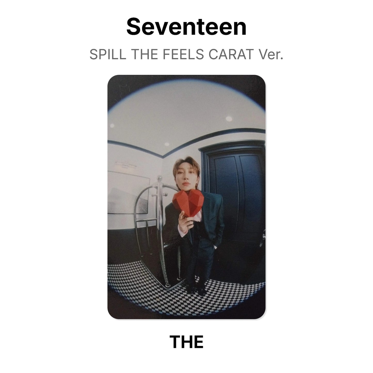 Seventeen SPILL THE FEELS CARAT Ver. Official Photocard