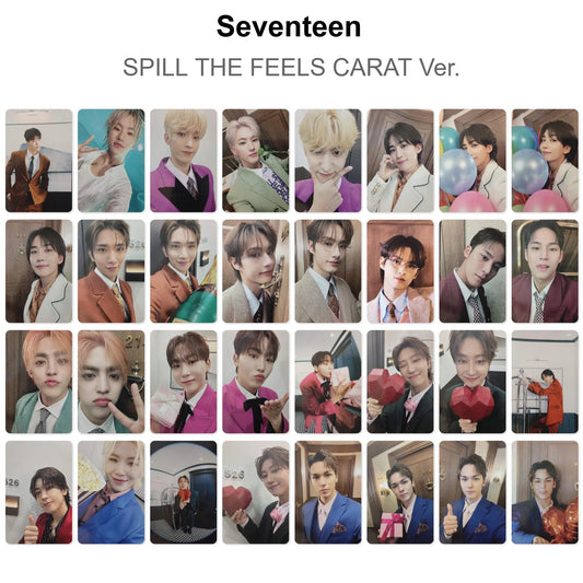 Seventeen SPILL THE FEELS CARAT Ver. photocard chính hãng