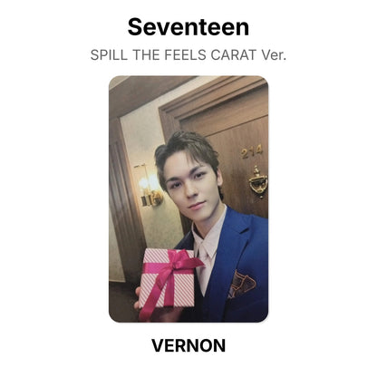 Seventeen SPILL THE FEELS CARAT Ver. Official Photocard