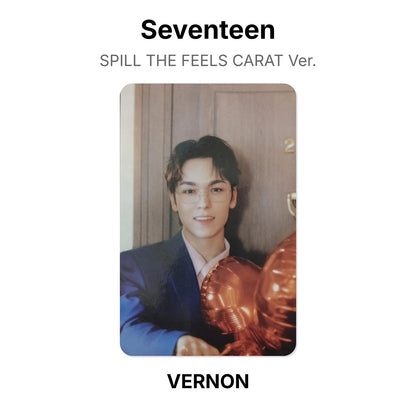 Seventeen SPILL THE FEELS CARAT Ver. Official Photocard