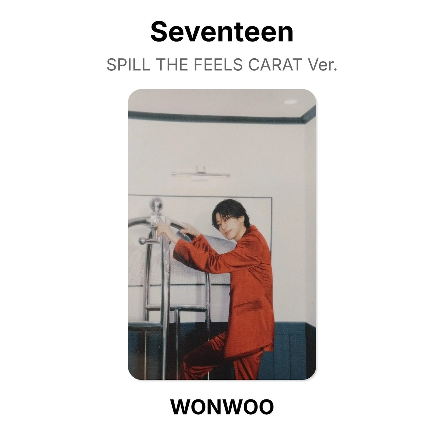 Seventeen SPILL THE FEELS CARAT Ver. Official Photocard