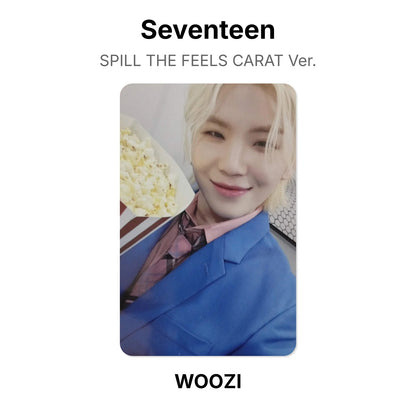 Seventeen SPILL THE FEELS CARAT Ver. Official Photocard