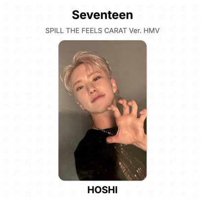 Seventeen SPILL THE FEELS CARAT Ver. HMV Official Photocard