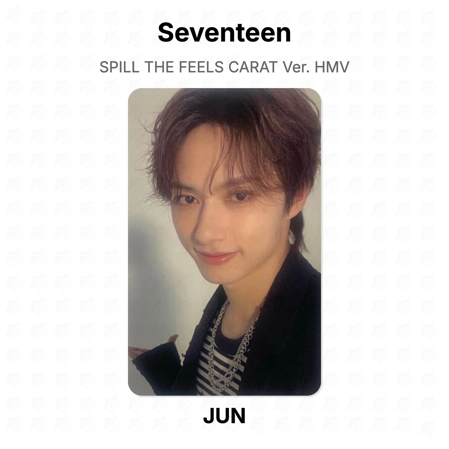 Seventeen SPILL THE FEELS CARAT Ver. HMV Official Photocard
