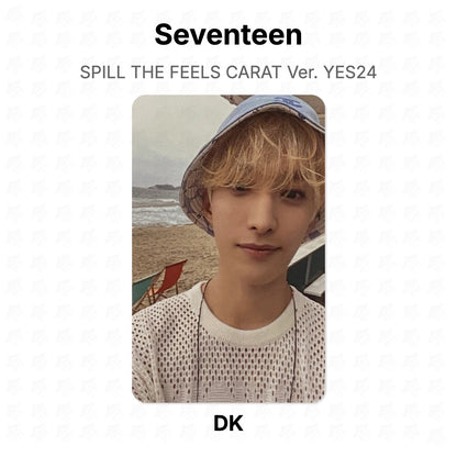 Seventeen SPILL THE FEELS CARAT Ver. YES24 Official Photocard