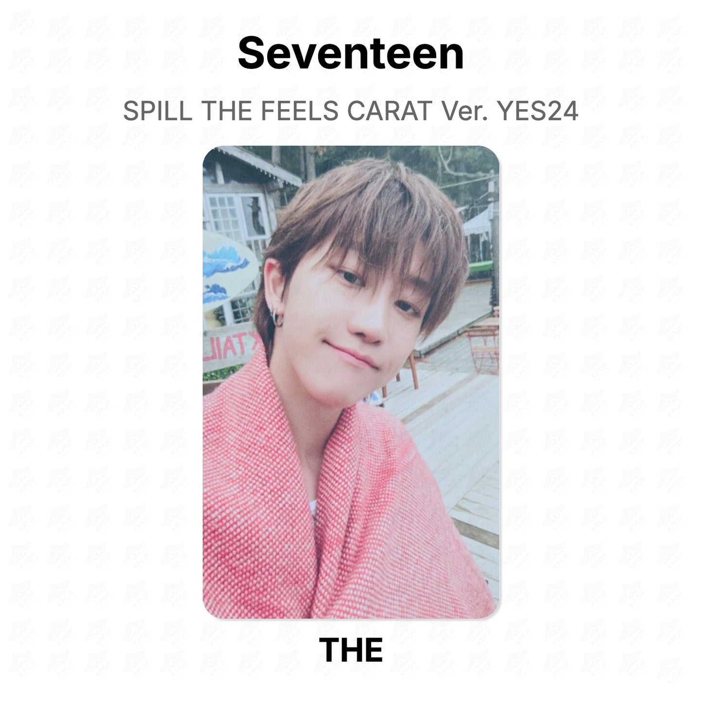 Seventeen SPILL THE FEELS CARAT Ver. YES24 Official Photocard