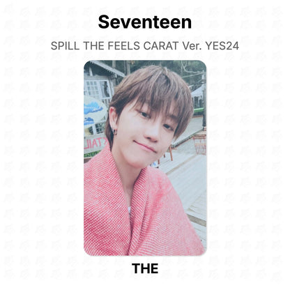 Seventeen SPILL THE FEELS CARAT Ver. YES24 Official Photocard