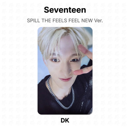 Seventeen SPILL THE FEELS FEEL NEW Ver. 官方小卡