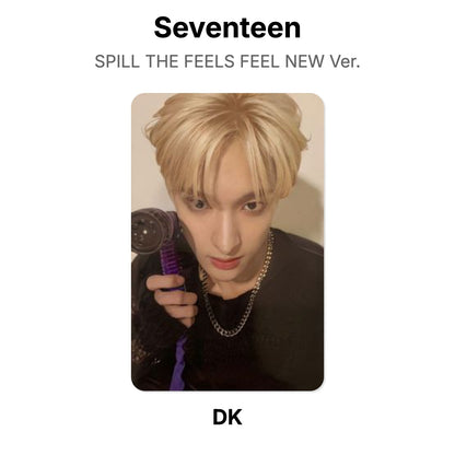Seventeen SPILL THE FEELS FEEL NEW Ver. 官方小卡