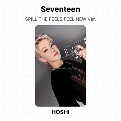 Seventeen SPILL THE FEELS FEEL NEW Ver. 官方小卡
