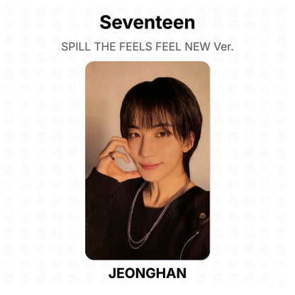 Seventeen SPILL THE FEELS FEEL NEW Ver. 官方小卡