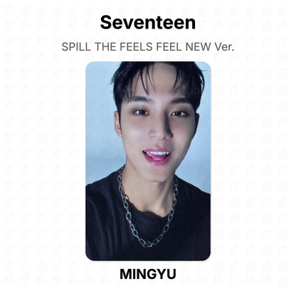 Seventeen SPILL THE FEELS FEEL NEW Ver. 官方小卡