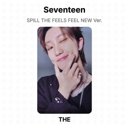 Seventeen SPILL THE FEELS FEEL NEW Ver. 官方小卡