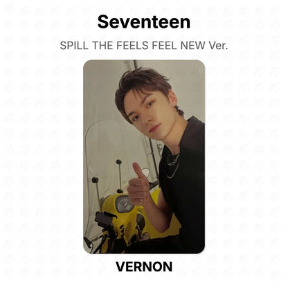 Seventeen SPILL THE FEELS FEEL NEW Ver. 官方小卡