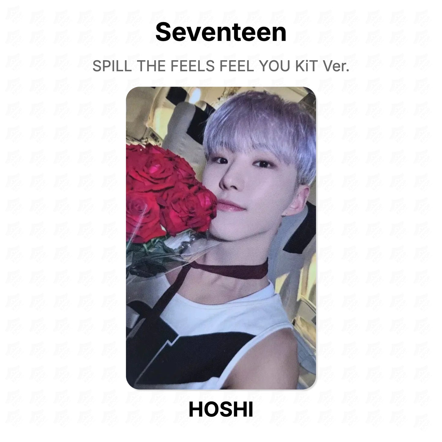 Seventeen SPILL THE FEELS FEEL YOU KiT Ver. Official Photocard