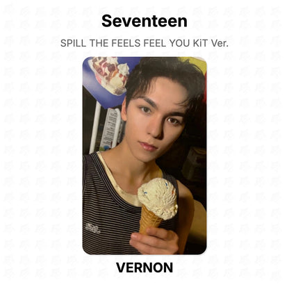 Seventeen SPILL THE FEELS FEEL YOU KiT Ver. Official Photocard