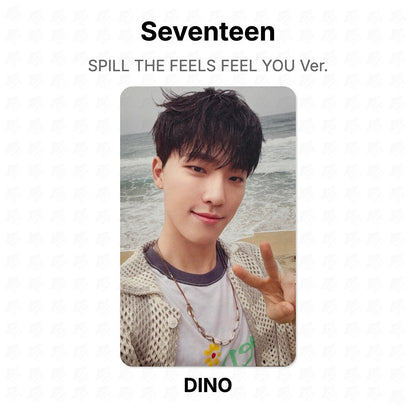 Seventeen SPILL THE FEELS FEEL YOU Ver. photocard officielle