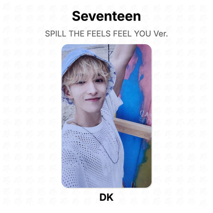 Seventeen SPILL THE FEELS FEEL YOU Ver. photocard officielle