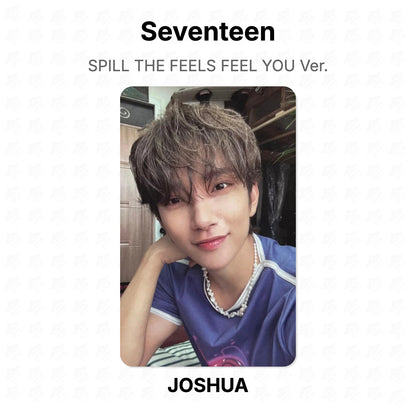 Seventeen SPILL THE FEELS FEEL YOU Ver. photocard officielle