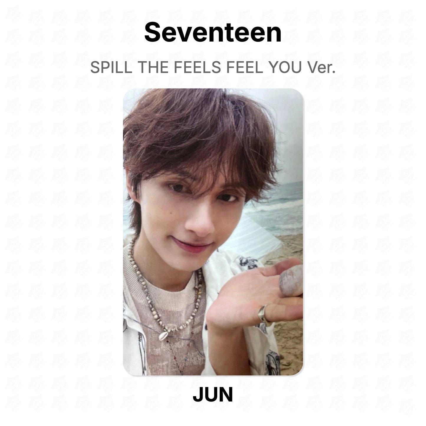 Seventeen SPILL THE FEELS FEEL YOU Ver. photocard officielle