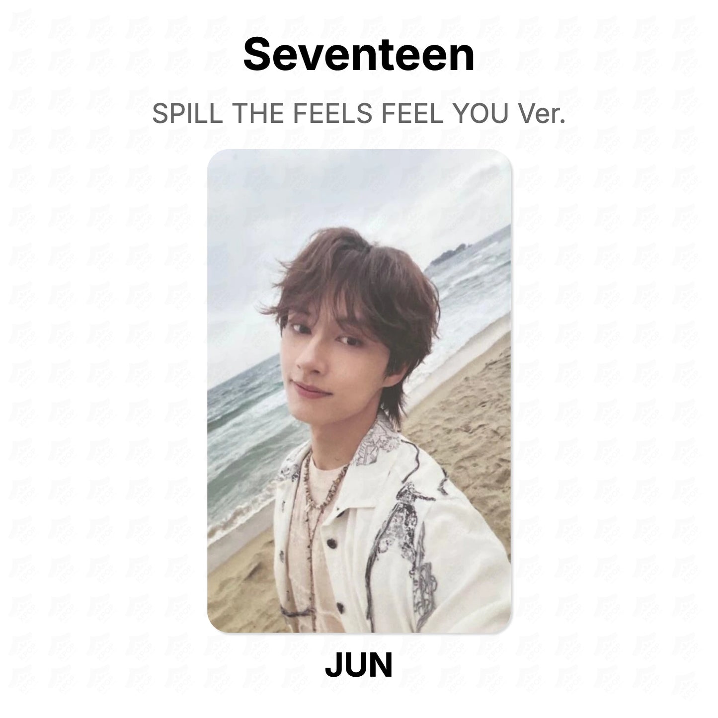 Seventeen SPILL THE FEELS FEEL YOU Ver. photocard officielle
